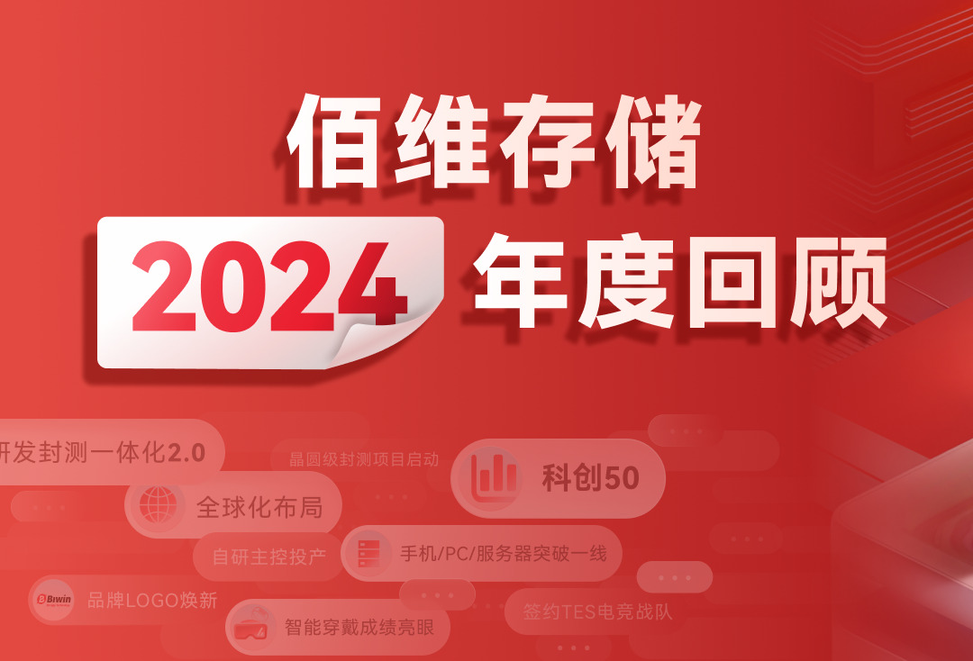 存儲逐夢，啟芯程丨佰維存儲年度回顧，與您共贏未來新篇！